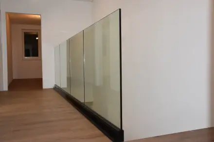 Sklenené zábradlie interiér Košice