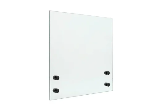 Sklenené zábradlie na schody - rovina