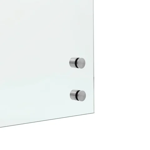 Sklenené zábradlie na schody úchyty