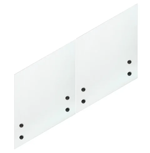 Sklenené zábradlie na bodové úchyty rozmer na mieru