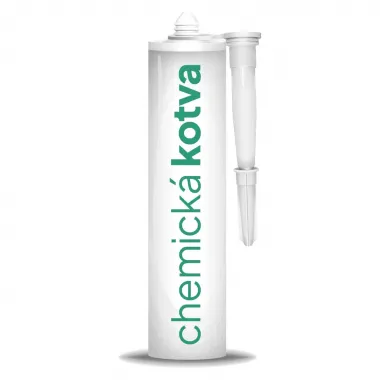 Chemická kotva pre ukotvenie závitovej tyče do betónu