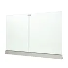 Sklenené zábradlie  kompletný set 2 metre 