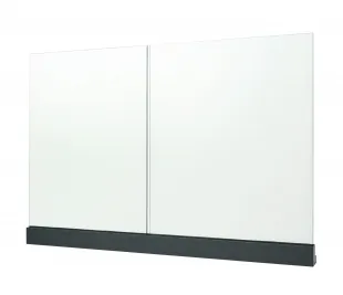 Sklenené zábradlie antracit kompletný set 2 metre 