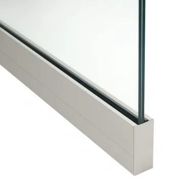  Hliníkový profil bočný pre sklenené zábradlie (3 metre)